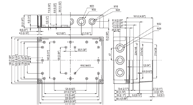 MNX PCM 200 Enclosure Schematic from The Enclosure Company