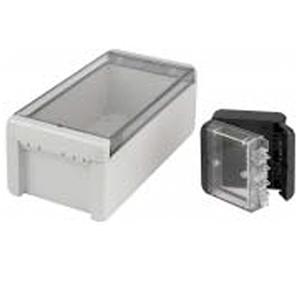 Bocube Enclosure - Pro Range Polycarbonate Crystal Clear Lid Enclosure from The Enclosure Company