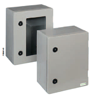 High quality wall mounting enclosures. Pro Range. Polyester wall-mounting enclosures 308x255mm IP 66 Enclosure from The Enclosure Company